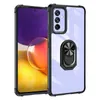 Klare magnetische Ringhüllen für Samsung S21 FE S20 FE A03 A13 A33 A53 Hybrid Hard PC Soft TPU stoßfeste Schutzhülle