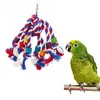 小動物用品Parakeet Cockatiel咀嚼楽しい鳥のおもちゃ丈夫なオウムケージおもちゃカラフルなペットスタンドトレーニングアクセサリー