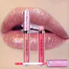 Handaiyan 6 Color Diamond Lip Gloss Luster Lipgloss Charm Glitter Pärlemorskimrande Non-stick Cup Makeup Flytande läppstift