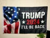 Bandera de Donald Trump 2024 Mantenga a Estados Unidos grande nuevamente Presidente LGBT EE. UU. Las reglas han cambiado Take America Back 3x5 Ft 90x150 CM