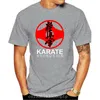 Męskie Koszulki Karate Kyokushin Japonia Martial Art Oyama Budo Training Black Men T Shirt 2021 Marka Tee Bawełniane Ubrania Drukowane Koszulki