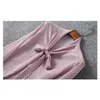 캐주얼 봉합 핑크 사무실 레이디 블룸 여성 봄 긴 소매 활 칼라 레이스 최대 폴카 도트 셔츠 탑스 Femme Mujer Blusas 210421