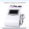 Neueste 40.000 Abnehmen Kavitation Vakuum RF Ultraschall Photon Micro-Strom-Gesichtsbody-Anheben 8 in1 Cellulite-Schönheits-Maschine