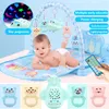 Baby Play Mat 3 in 1 Toys Soft Lighting Rattles Musical For Babies Educational Gym Crawling Activity 210724