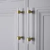 Handles & Pulls Acrylic Door Handle Transparent Cabinet And Knobs Gold Drawer Chest Furniture Luxury Bathroom Kitchen Pull