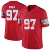 NCAA Ohio State Buckeyes Maillots Justin Fields Jersey Chase Young Haskins Jr. Elliott Eddie George College Maillots de football cousus sur mesure