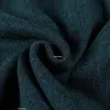 Femmes col cranté Blazer avec poche inclinée automne hiver vert gris bouton unique vestes manteau mince 5XL 6XL 7XL 211104