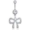 Yyjff D0623 HEART CLAY Stone BELLY DRING RING