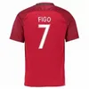 Maillot de football rétro Figo RONALDO à manches longues 1972 98 99 02 04 10 12 16 18 Coupe du monde NANI RUI COSTA Chemises de football classiques