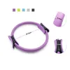 5 Colors Magic Yoga Circles Gym Fitness Pilates Ring High Quality Comfortable Slimming Body Building Circle Home Sport Equipments For Toning Thighs, Abs and Legs