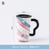 Coffee Mug Creative Ceramic Unicorn Breakfast Juice Milk Cup With Handle Personalized Household Office Drinkware Couple Gift