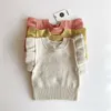 ファッションブランドMA * LI Baby Girlビンテージニットオーバーオールスープと夏の乳児の素敵なブルーマーストラップブランドスタイリッシュ210619