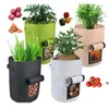 nuova pianta coltiva borse giardino domestico vaso di patate serra borse per la coltivazione di ortaggi idratante jardin borsa da giardino verticale strumenti EWF5078