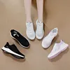 2021 Luxury Desginalers Womens Fashion Gabardine Gummi Plattform Skor Inspirerad av Motocross Ovanusuell designer Canvas Sneakers19555