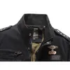 남성 코튼 카키 폭포 자켓 가을 따뜻한 캐주얼 터프 가이화물 Windproof 자켓 모피 칼라 남자 육군 전술 재킷 남자 210927