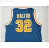 Cousu personnalisé Bill Walton Jersey # 32 UCLA Bruins College Basketball femmes jeunes hommes maillots de basket-ball XS-6XL NCAA