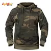 Camouflage Hoodies Mäns Fashion Sweatshirt Man Camo Hooded Hip Höst Vinter Militär Hoodie Fleece Coats US / EUR Storlek 211230