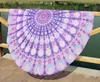 2021 Groothandel Sjaal Boho Etnisch Grote Ronde Tapijt Sjaal Wandhanging Beach Throw Mat Handdoek