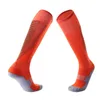 Marca Sports Meias para Adulto Crianças Respirável Futebol Futebol Treinamento Homens Meninos Esporte Profissional High Tube Sock Presentes de Natal