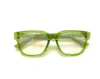 جديد الكلاسيكية الرجعية النظارات البصرية fillehe الثاني إطار مربع تنوعا الشرير نمط واضح عدسة أعلى جودة مع حالة نظارات شفافة