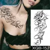 Waterproof Temporary Tattoo Sticker I Love You Flash Tattoos Lip Print Butterfly Flowers Body Art Arm Fake Sleeve Tatoo Women