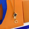 LOVE Necklaces Pendant Rose Gold Silver Color Necklace for Women Collar Costume Jewelry with original box bracelet8859618