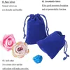 100pcs/lot Drawstring Velvet Bags Storage Pouch Jewelry Present Packaging Bag Small Pouches for Wedding Christmas Favors 11 Sizes