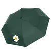 Automatic Folding Umbrella For Women Manual Open Windproof Car Rain Outdoor Travel Sun UV Mini Pocket s Parasol 210721