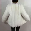 Искусственный мех осень зимние шубы пальто женщин одежда высокого качества пальто плюс размер утолщенные теплые длинные пальто женские 21122