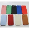 Good Quality Durable Silicone Cute Soft Phone Cases Anti-fall Anti-shock Simple Cellphone Covers for iPhone 11 12 13 Series