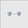 Orecchini con ciondoli Designer di gioielli per donna 925 Sier Needle Heart Top Luxury Lover Orecchino Design Retro Simple Supply Drop Delivery 2021 4Iuw7