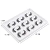 9 Pairs Eyelash Packaging Imitation Mink Eyelashes 3D Natural Fiber Lashes Tapared Crisscross Thick Winged Makeup Eye Lash