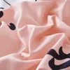 Bettwäsche Sets 25 2021 Frische und einfache weiche Haut Baumwolle vierteilige Klage Bettdecke Bettwäsche Kissenbezug