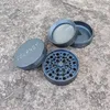 NonStick Aluminum Smoking Grinders 63MM 4 Piece CNC Diamond Teeth Spice Crusher Pepper Tobacco Grinders Metal Smoking Grinder Han1383309