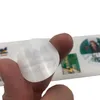 Etichette adesive personalizzate per cartoni animati bianchi di molte forme Adesivi per imballaggio con stampa a colori CMYK Etichetta per vestiti impermeabili stampata