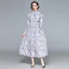 robe à fleurs violet clair