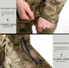 Jaqueta tática de homens camuflagem vestuário exército impermeável multicam macho fleece militar soldado airsoft combate roupas 211013