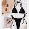 High Waist Bikinis Mujer Red Leopard Sexy Thong Brazilian Bikini Push Up Swimwear Bathing Suit Women Swimsuit Monokini 210722