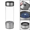 400-500ML Portable Hydrogen Rich Water Maker Ionizer Generator Bottle Cup Xmas Gifts Straight Wine Glasses