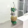 Máquina de abertura de coco manual Cozinha de aço inoxidável de aço inoxidável Tocando o abridor de água Opener Tender Ferramenta de perfuração verde