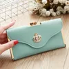 Womens wallet senhoras cristal diamante coroa decorada por comprimento titular de cartão de embreagem caso feminino retro bolsa de couro bolsa de bolsa1