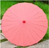 2021 Wholesale Cheap White Paper Umbrellas Bridal Wedding Parasols Chinese Style Mini Craft Umbrella DIY Painting Wedding Umbrella