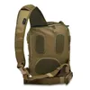 マン攻撃のための陸軍戦術的なスリングバッグBackpack EDCパックMolle Militor Army RuckSack迷彩ハイキング狩猟屋外のショルダーバッグY1227