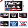 Dont blame me I voted for trump 90*150cm Banner Flags Trump 2024 flag president Biden trump flags of election again great Polyester 3*5 feet