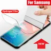 Hydrogel Soft Film Full Coverage Curved 3D Cover Screen Protector For Samsung S8 S9 Plus S10 S20 FE S21 S22 S23 Ultra Note 8 9 10 20 A14 A24 A34 A54 A13 A23 A33 A53 A73