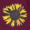 6m-5y höst våren toddler baby barn flickor blomma t-tröjor långärmad solros flare toppar för barn flicka 210515