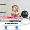 Mini 1080P HD IP Camera Home Security Camera Auto Tracking Support Google Home and Amazon Alexa for House Security Baby Monitoring