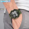 Militär klockor män lyx märke ledd elektronisk klocka vattentät sport klocka för män kvadrat digitala armbandsur relojes hombre g1022