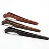 Keukengereedschap bamboe hout gebogen natuurlijke clips thee tong lepel tweezer thee accessoires SN4001