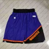 Mens Stitched Just Don Basketball Shorts Suns22 Ayton Devin Booker 1 Chris Paul 3 Mitchellness 2021/22 Edition City Sweatpants Vit Svart